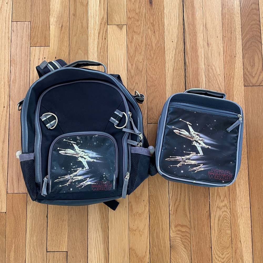 Pottery Barn Kids + Star Wars: Backpack and Lunchbag combo